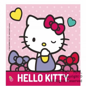 HELLO KITTY SERVILLETAS PREMIUM x 20